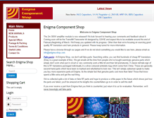 Tablet Screenshot of enigma-shop.com